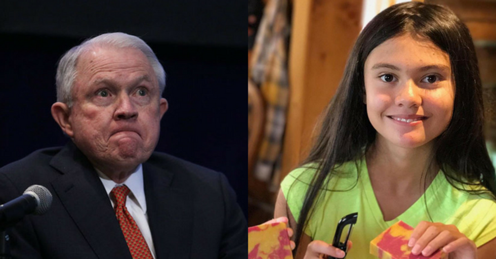 Jeff Sessions; Alexis Bortell