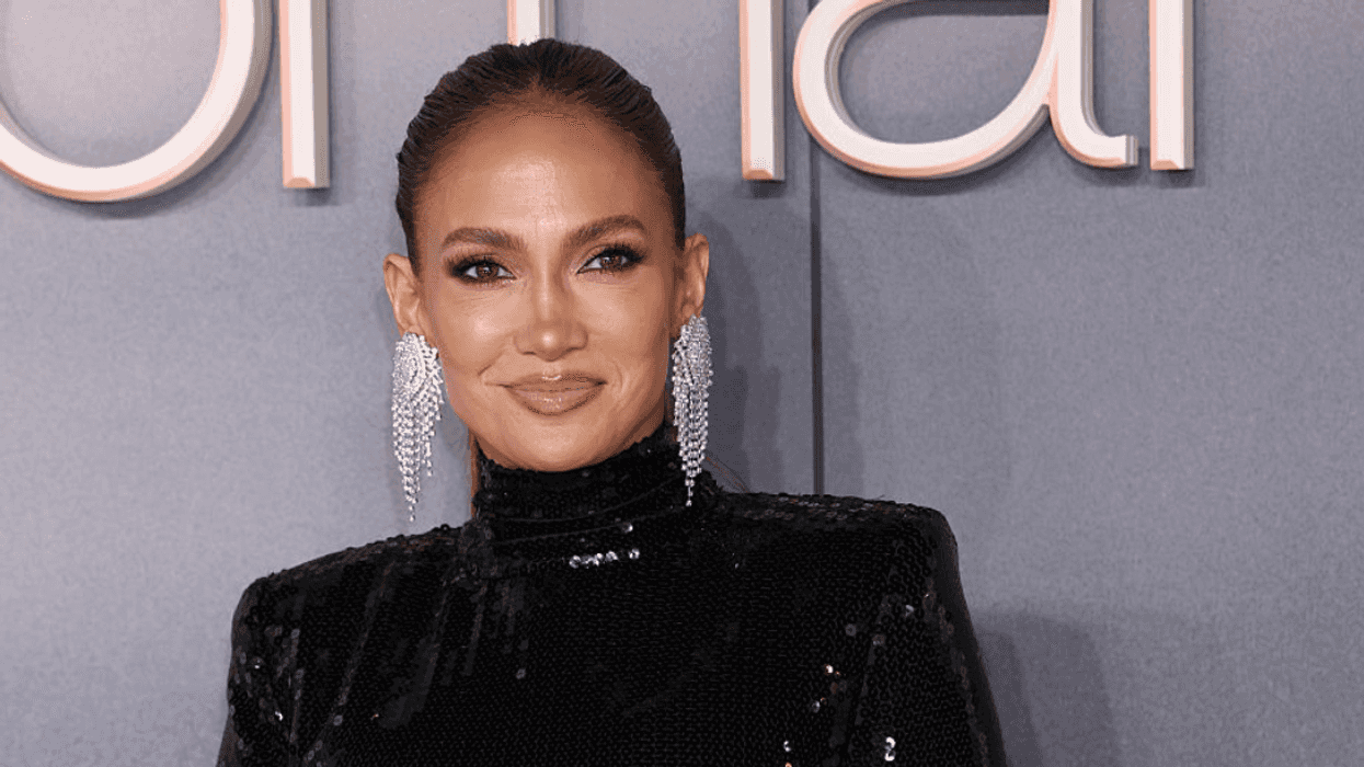 Jennifer Lopez on a red carpet