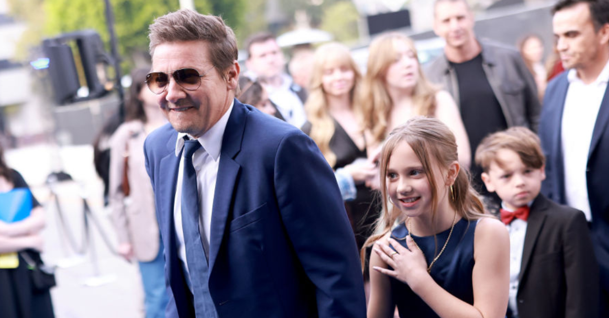 Jeremy Renner and daughter Ava