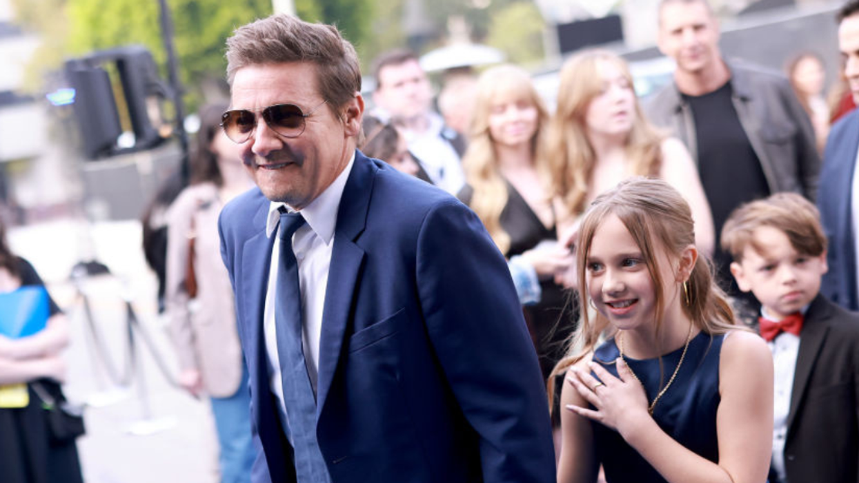 Jeremy Renner and daughter Ava