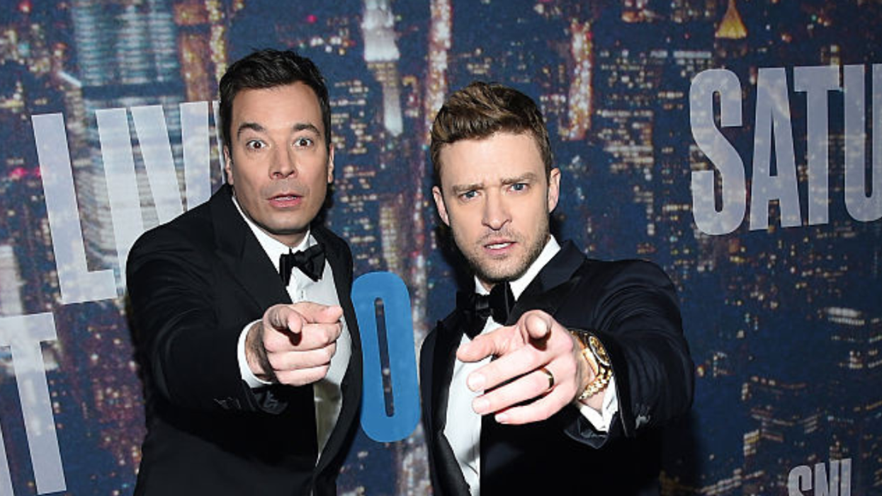 Jimmy Fallon and Justin Timberlake