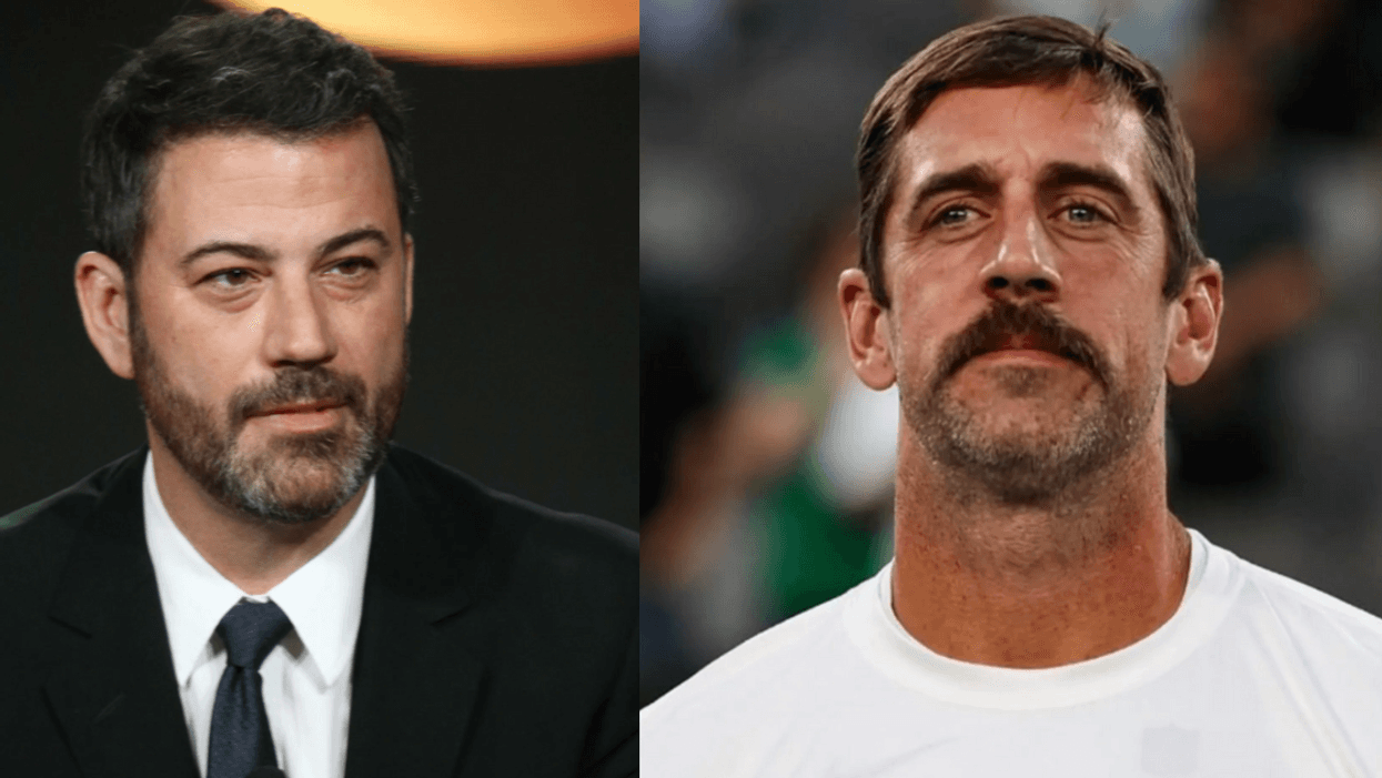 Jimmy Kimmel; Aaron Rodgers