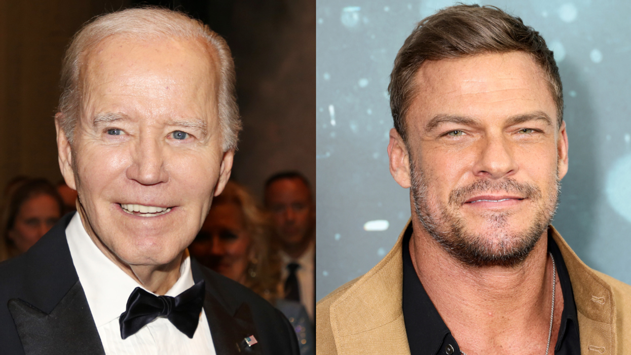 Joe Biden; Alan Ritchson