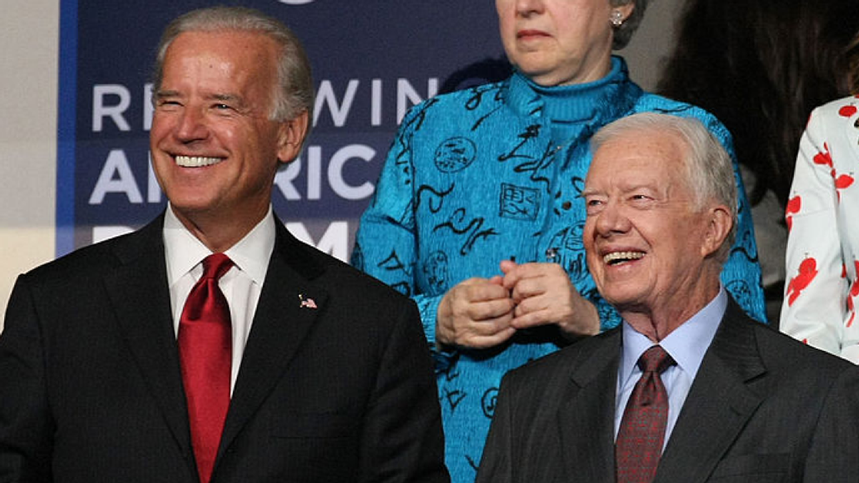Joe Biden and Jimmy Carter