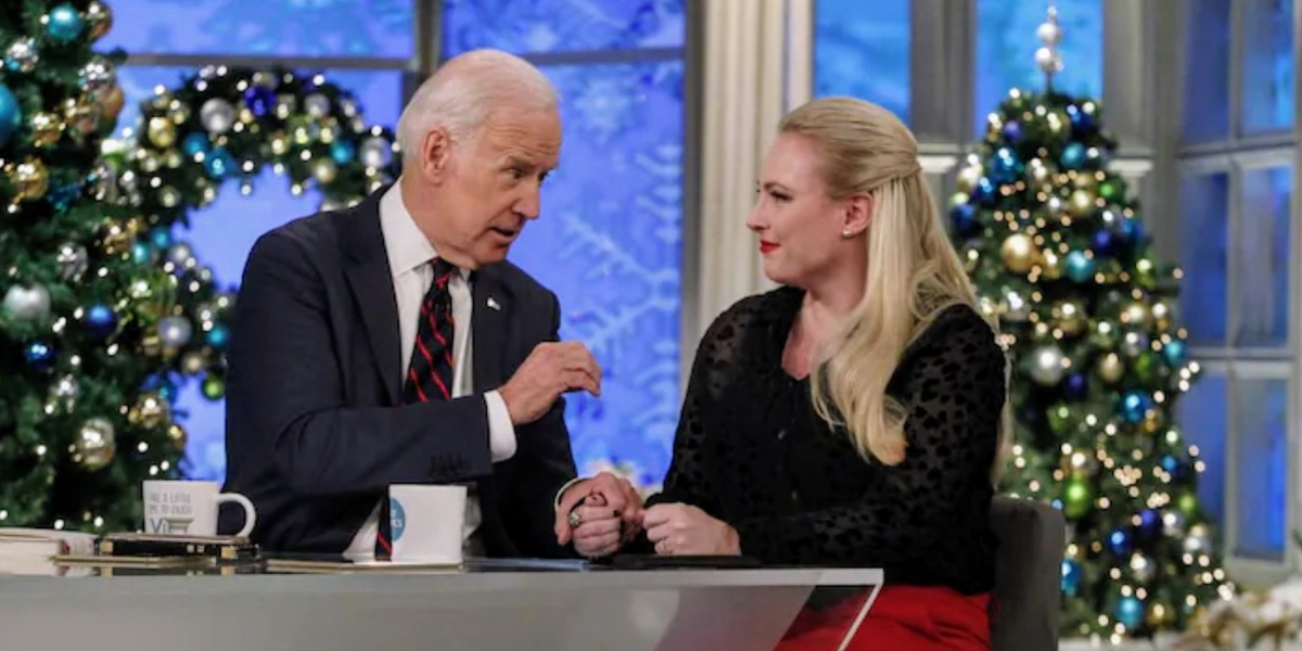 Clip Of Biden Comforting Crying Meghan McCain After Her Dad's Cancer Diagnosis Resurfaces
