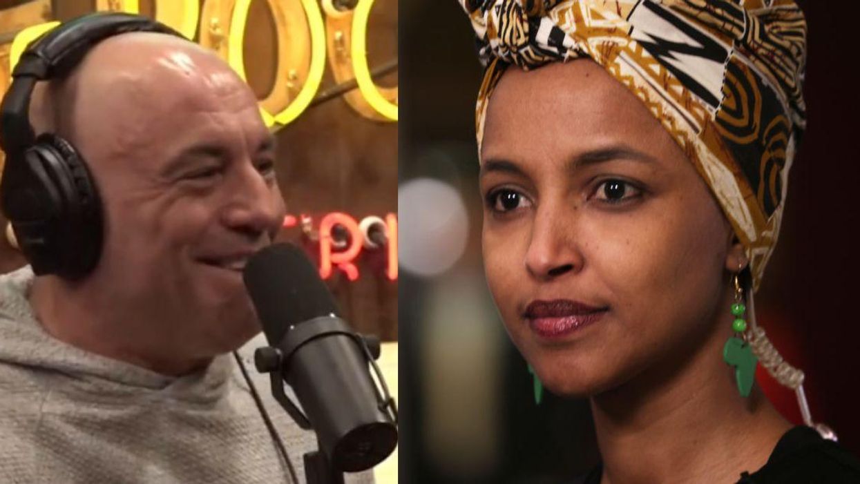 Joe Rogan; Ilhan Omar