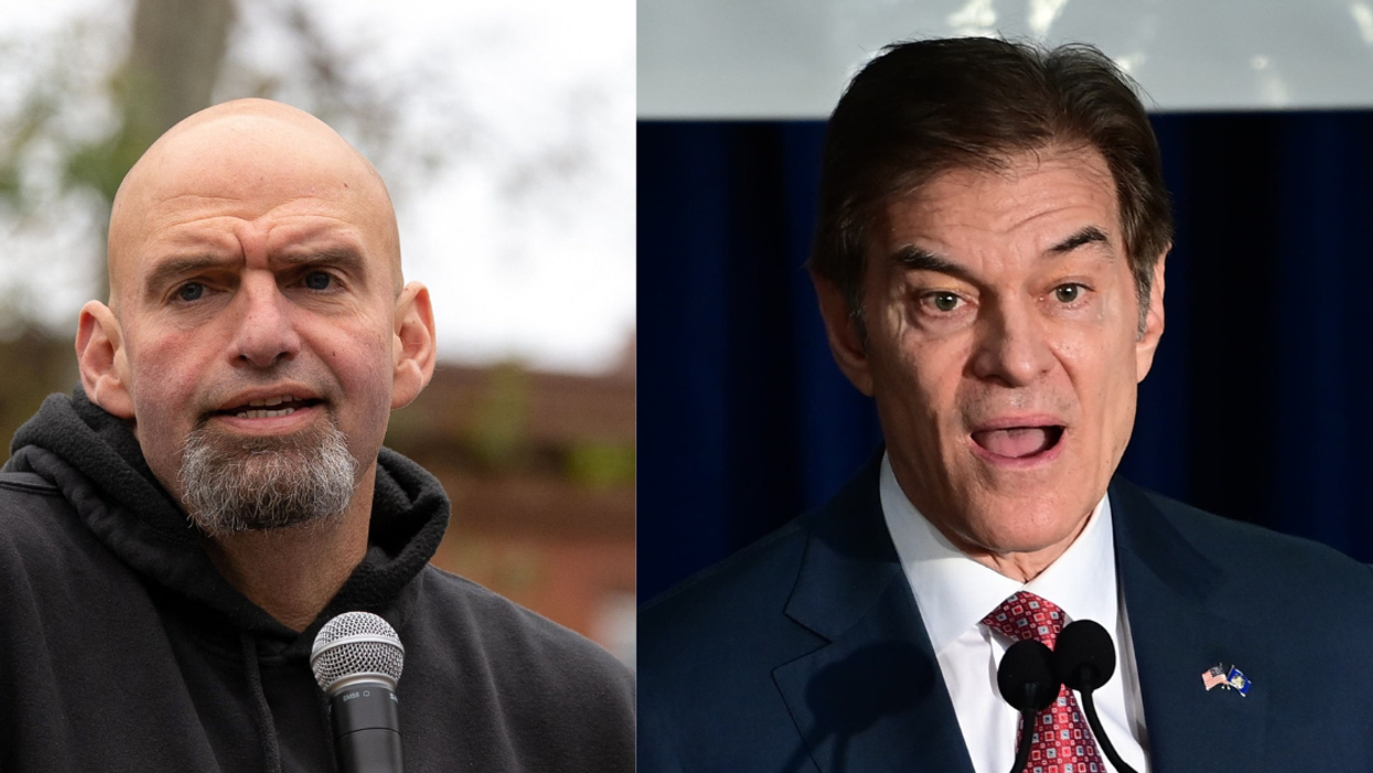 John Fetterman; Mehmet Oz