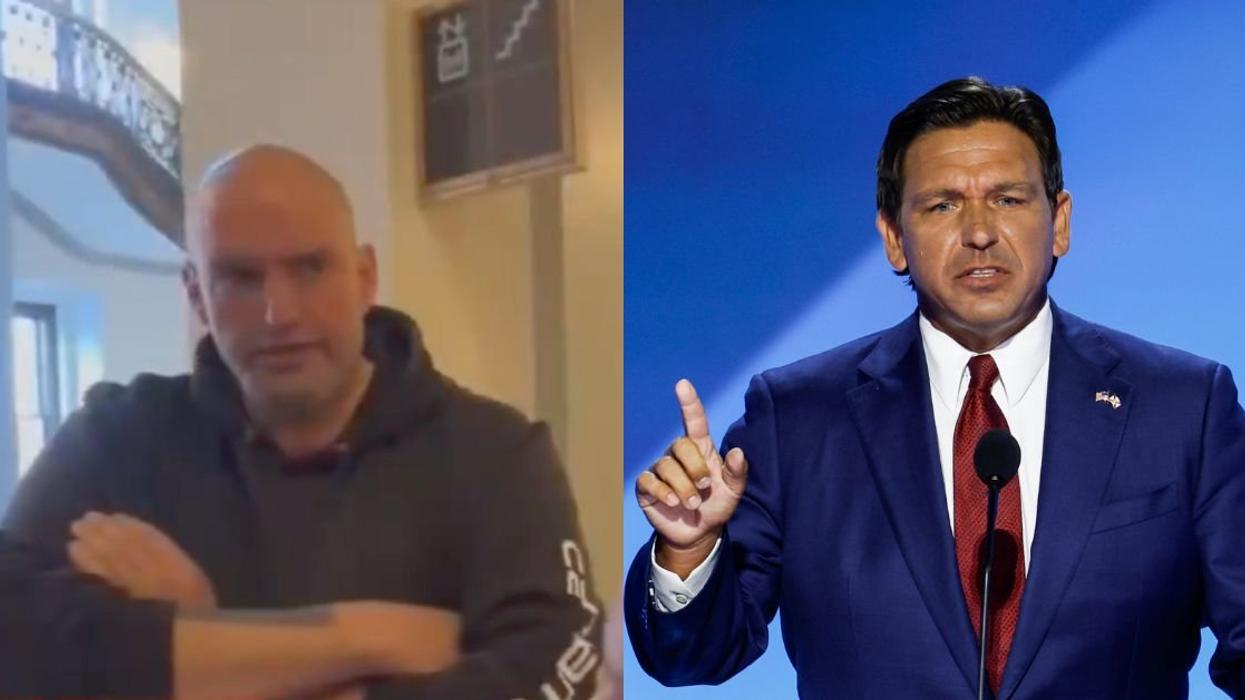 John Fetterman; Ron DeSantis