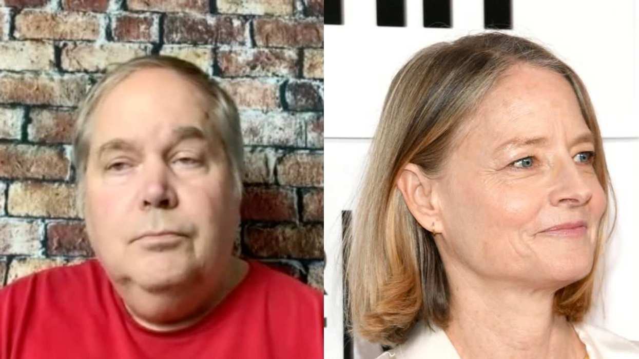 John Hinckley Jr. (left) shares a new message for Jodie Foster (right) 45 years after the assassination attempt on President Ronald Reagan.