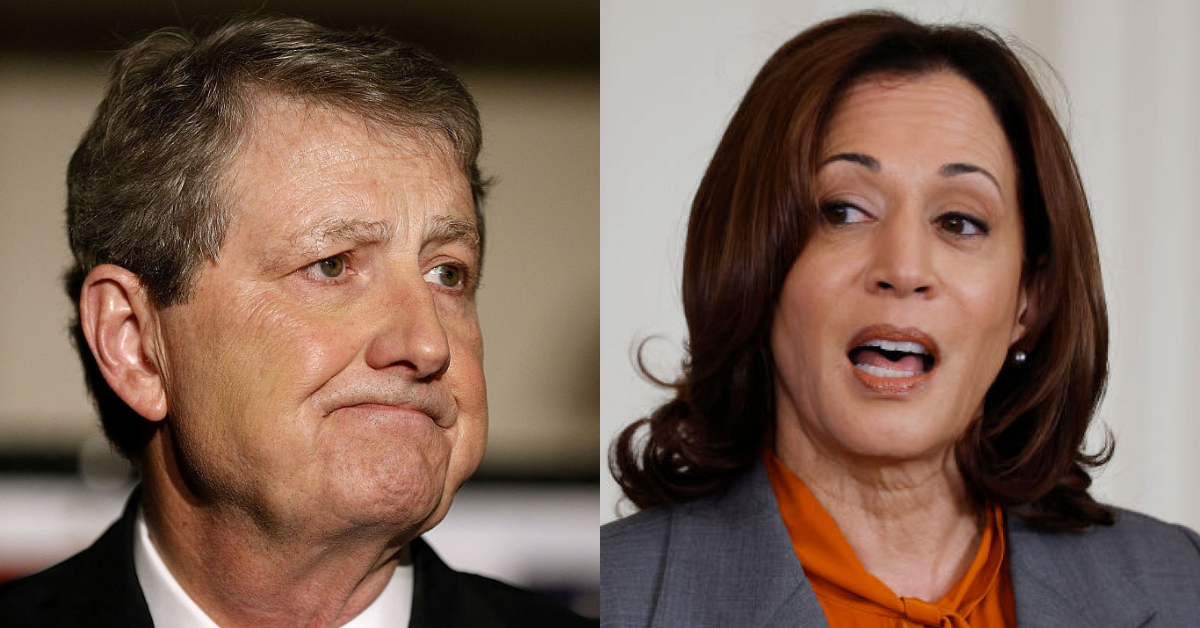 John Kennedy; Kamala Harris