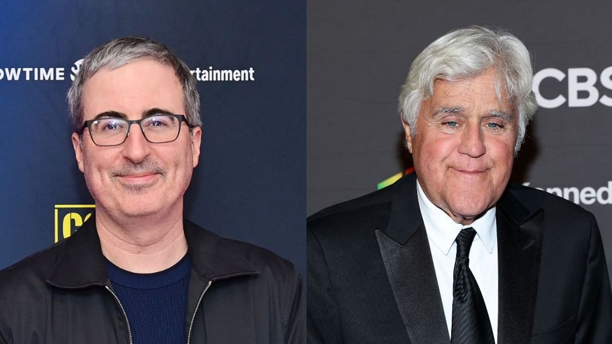 John Oliver; Jay Leno