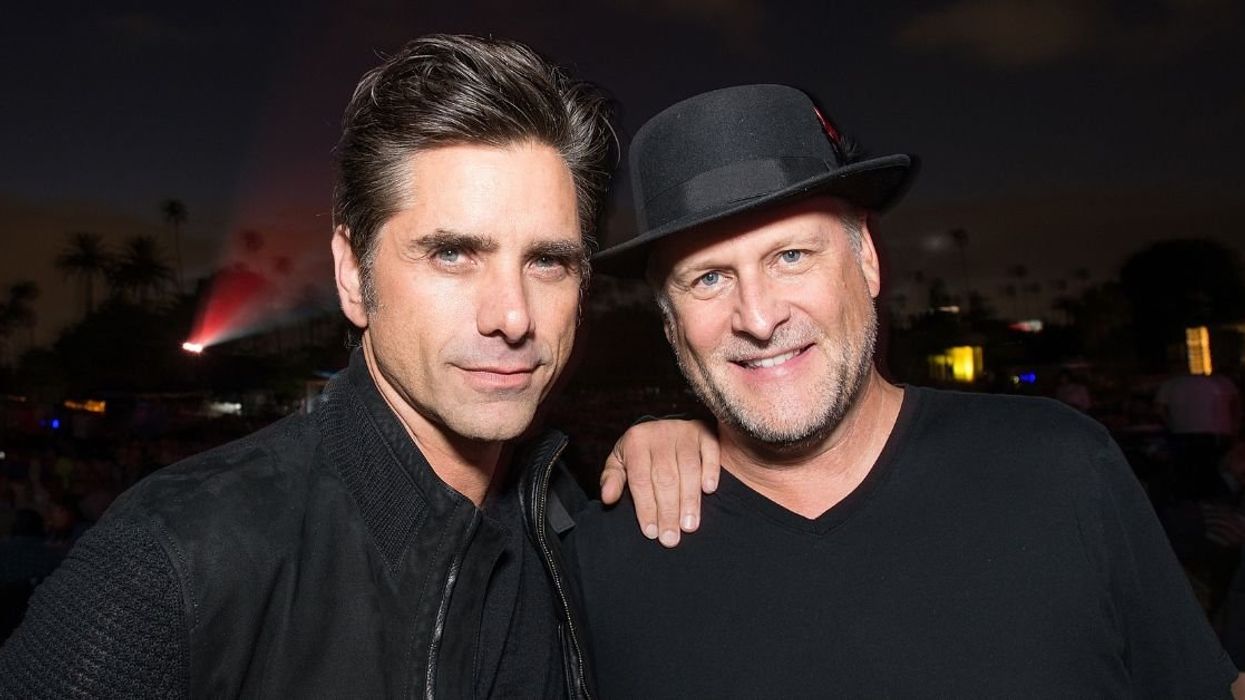 John Stamos with Dave Coulier