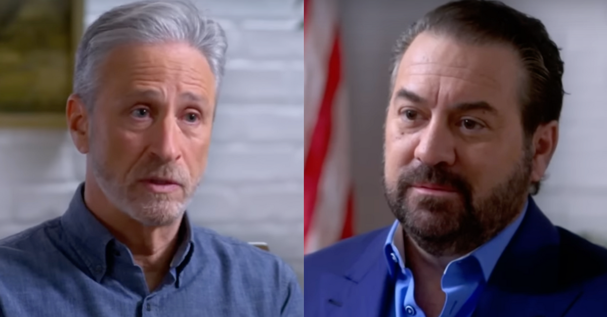 Jon Stewart; Arizona Republican Attorney General Mark Brnovich