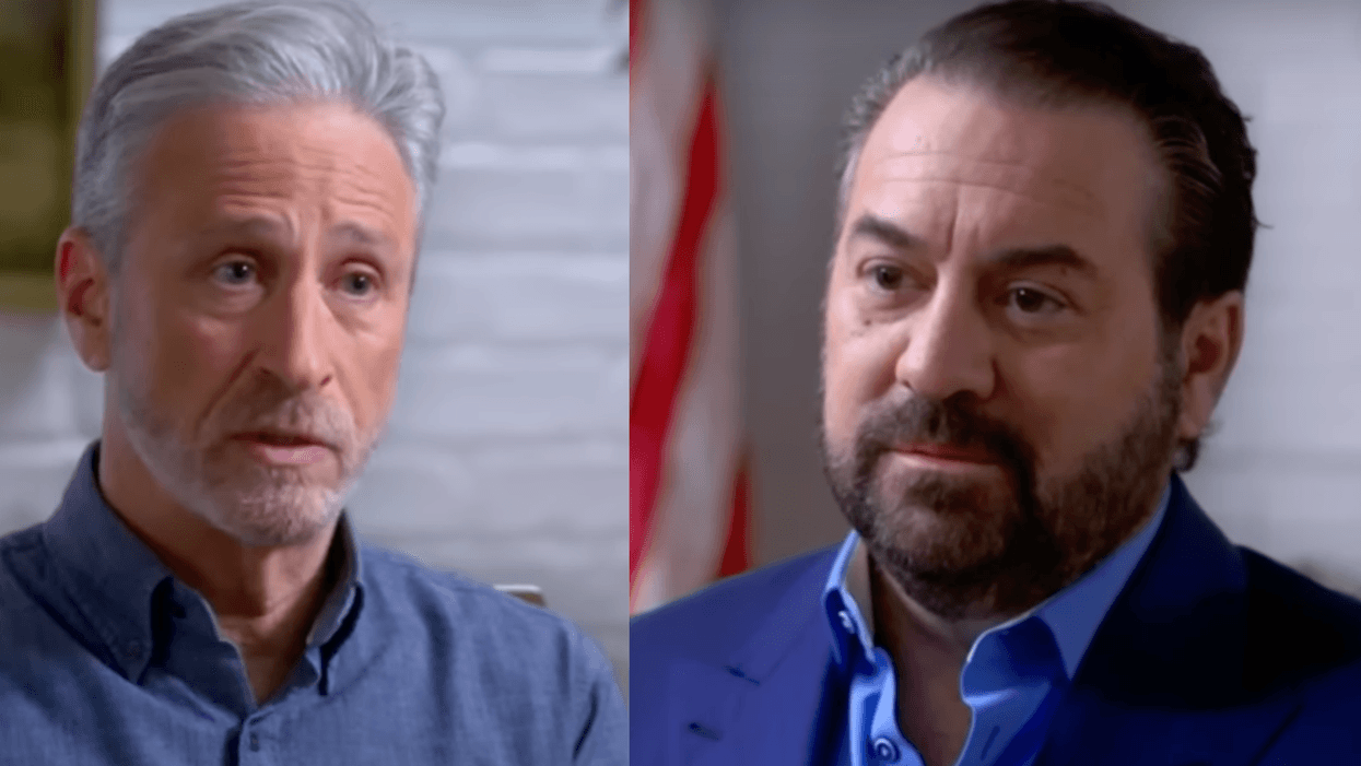 Jon Stewart; Arizona Republican Attorney General Mark Brnovich