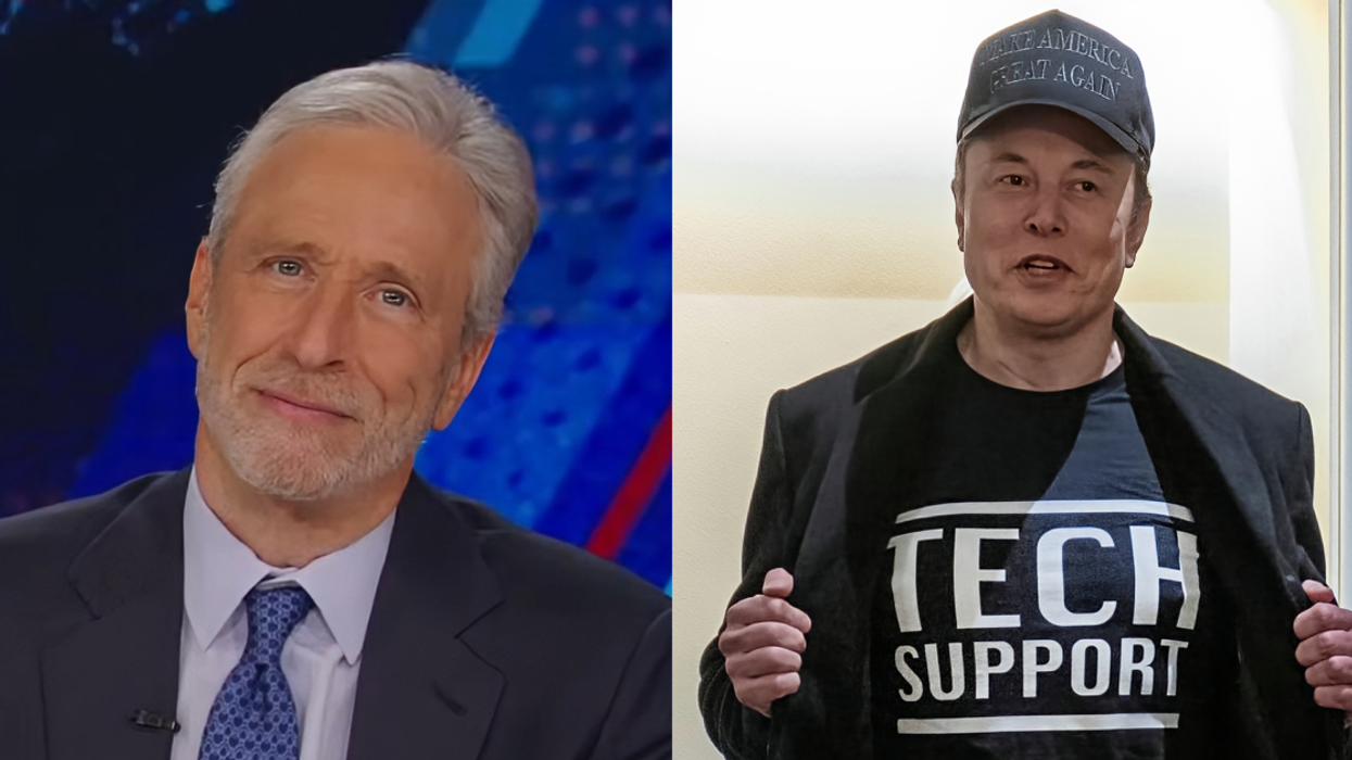 Jon Stewart; Elon Musk