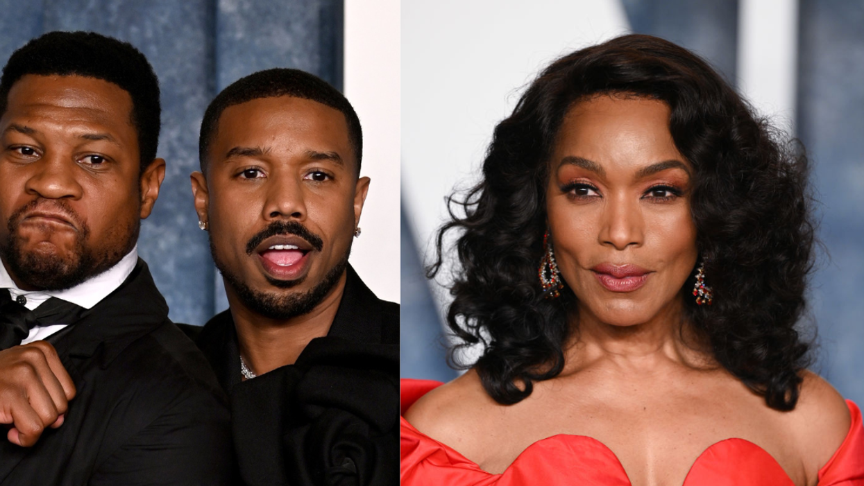 Jonathan Majors and Michael B. Jordan; Angela Bassett