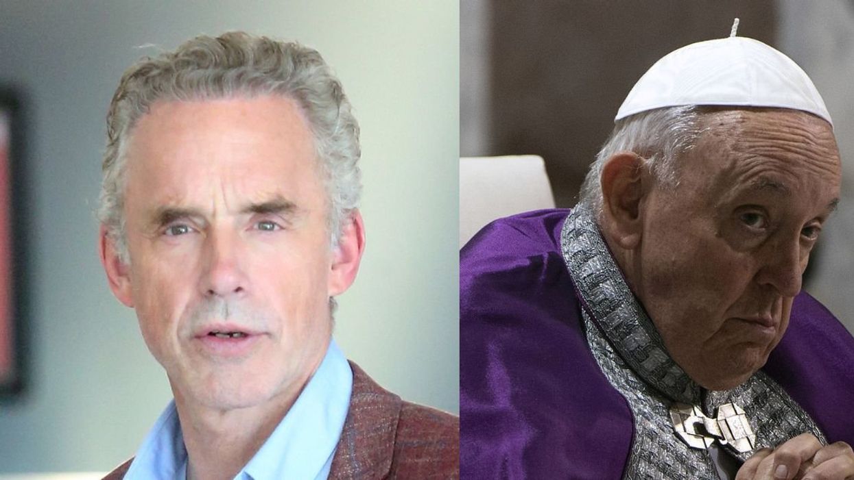 Jordan Peterson; Pope Francis