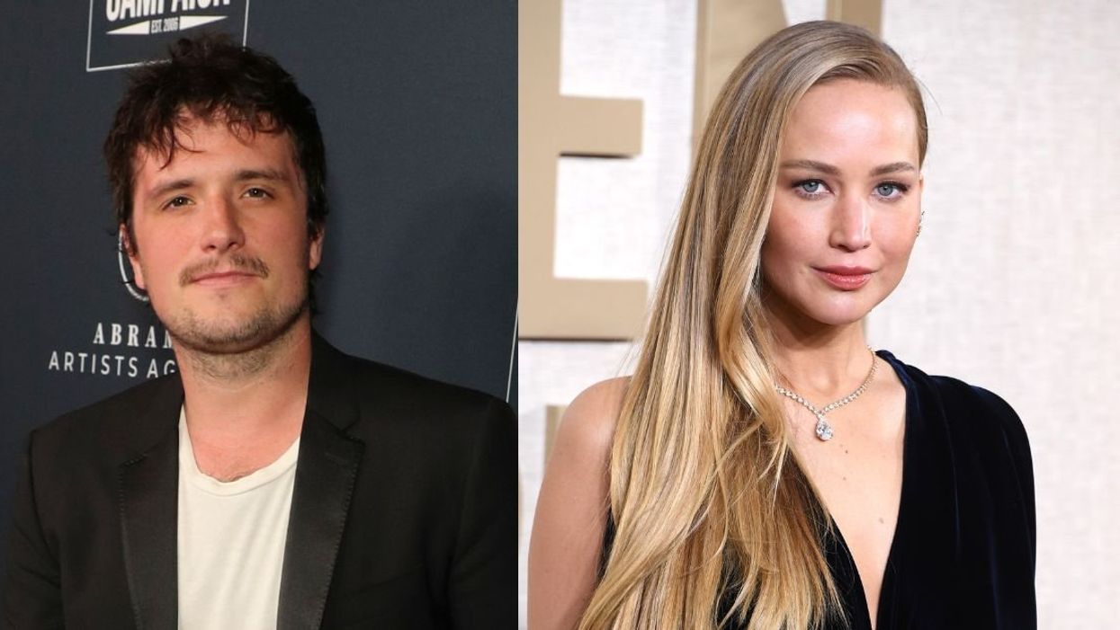Josh Hutcherson; Jennifer Lawrence