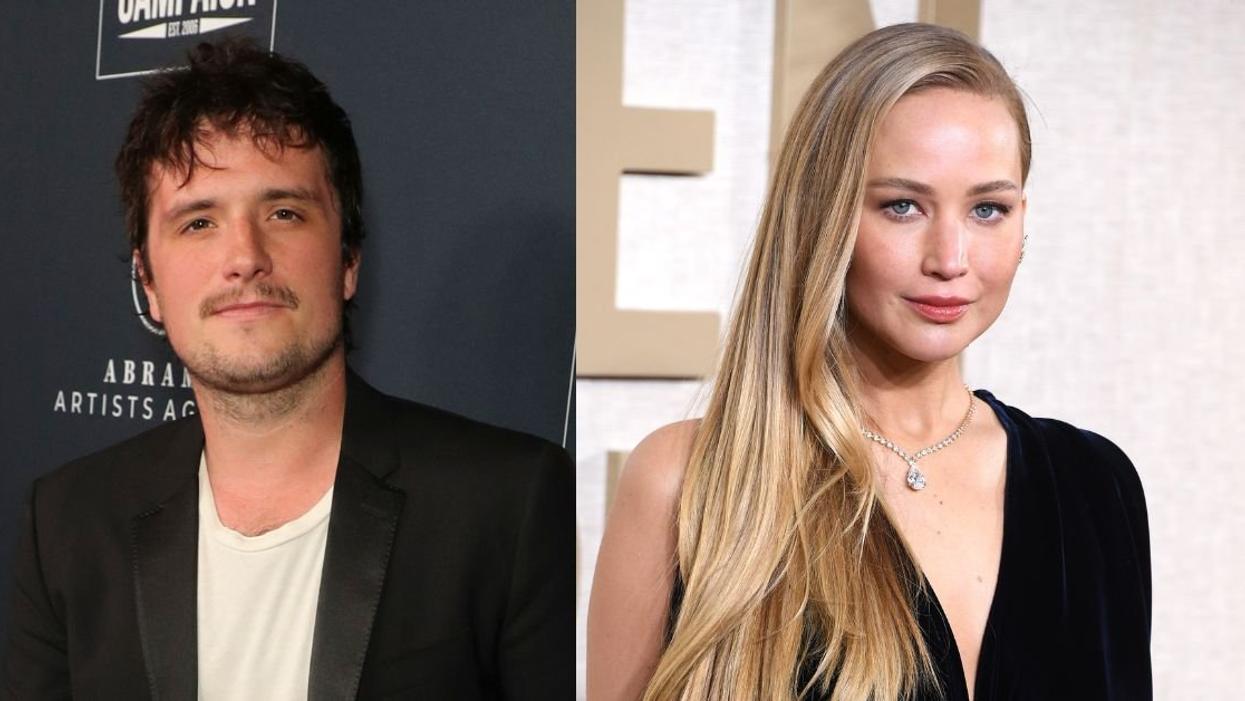 Josh Hutcherson; Jennifer Lawrence