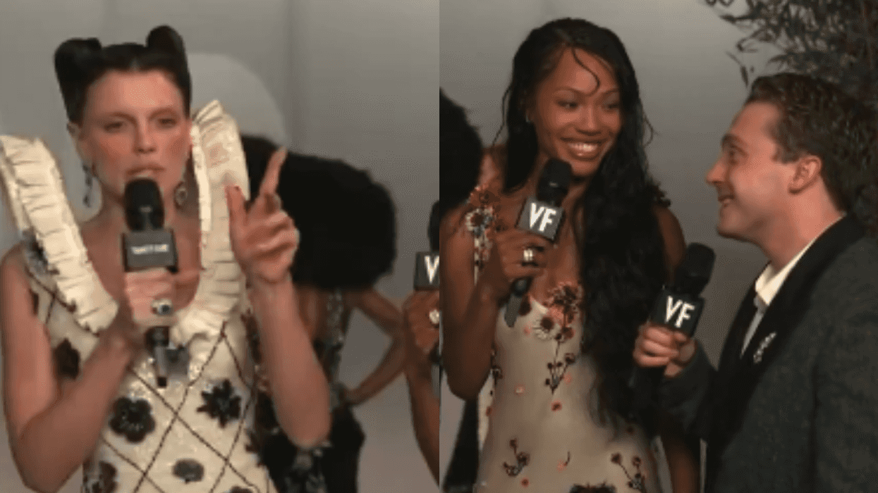 Julia Fox; Quen Blackwell and Jake Shane