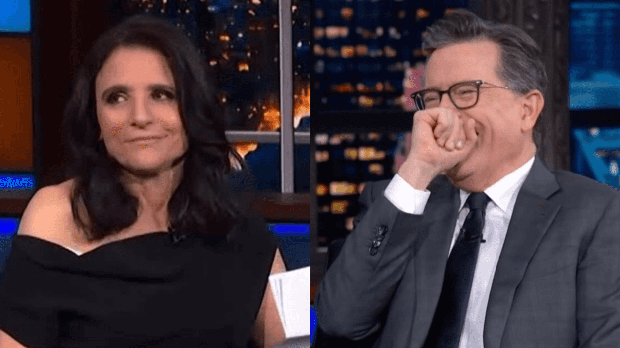 Julia Louis-Dreyfus; Stephen Colbert
