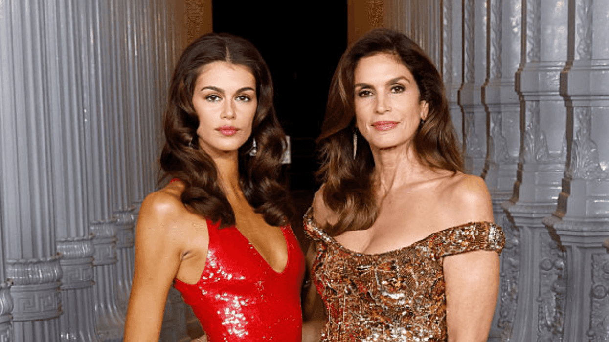 Kaia Gerber and Cindy Crawford