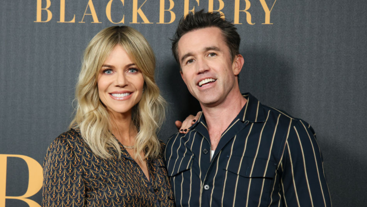 Kaitlin Olson and Rob McElhenney