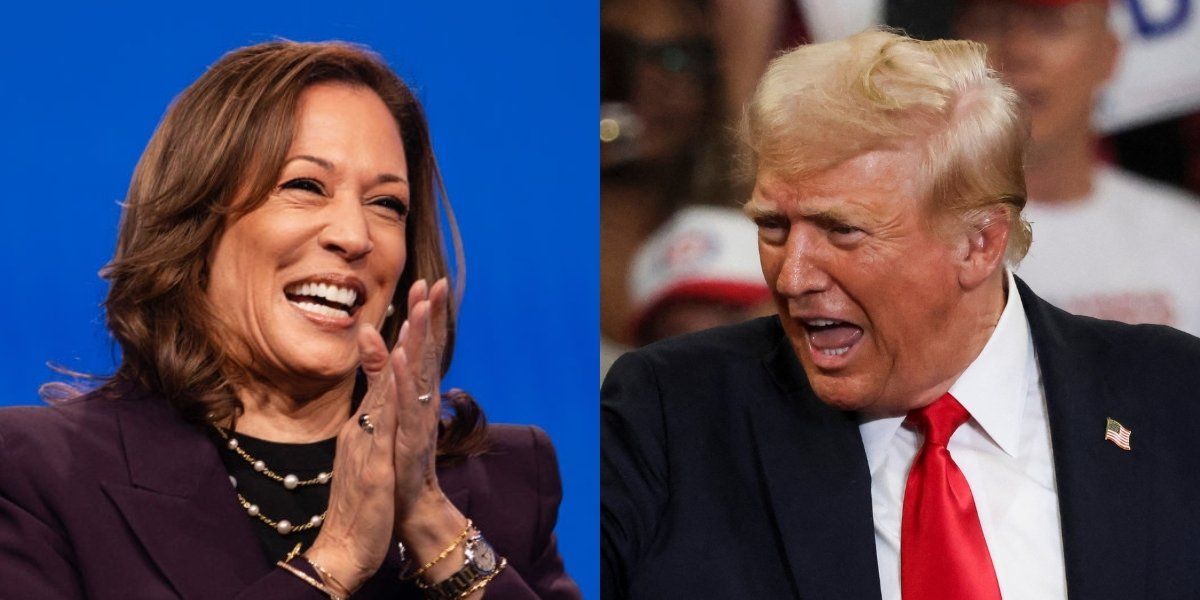 Harris Rally Trump Rally Harris HQ Posts Video Recap Of 'Unintellgible' Trump Rally - Comic Sands
