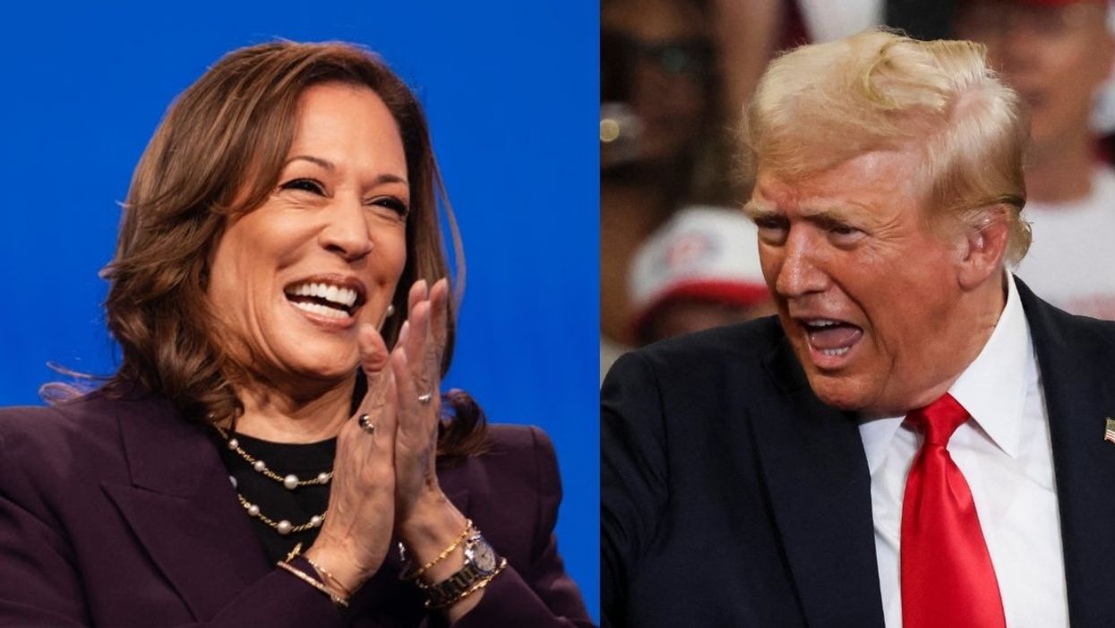 Kamala Harris and Donald Trump
