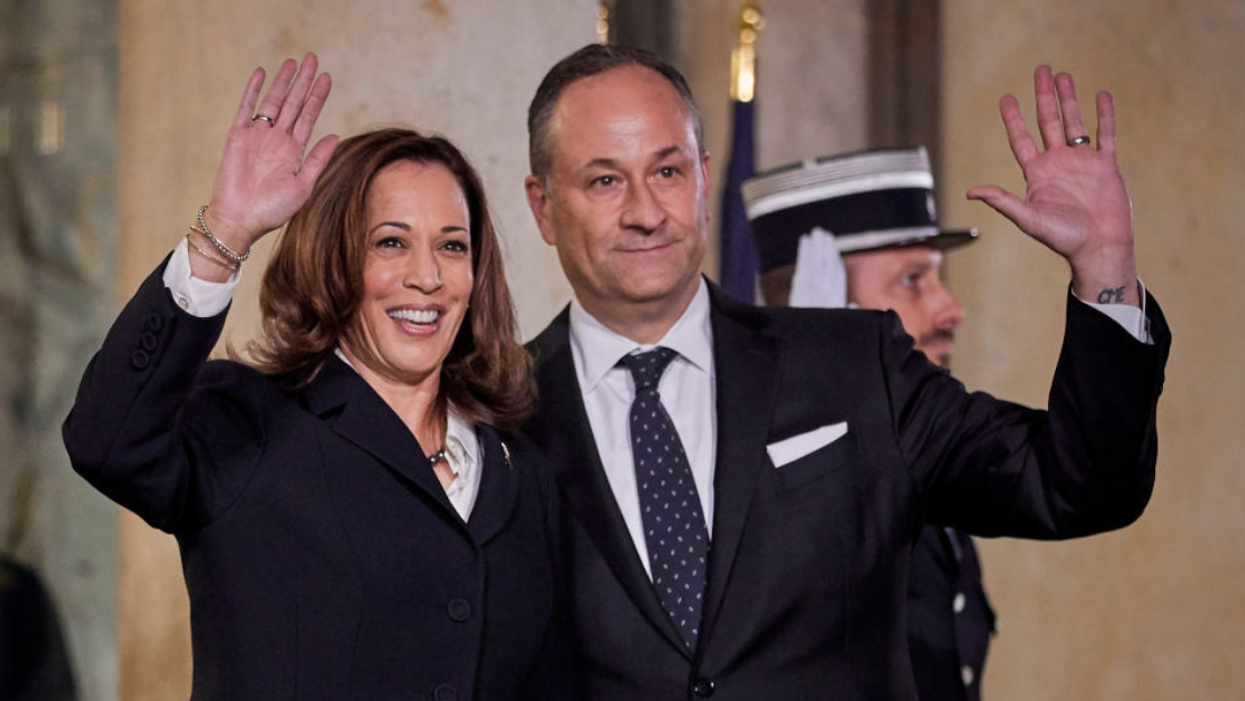Kamala Harris and Douglas Emhoff