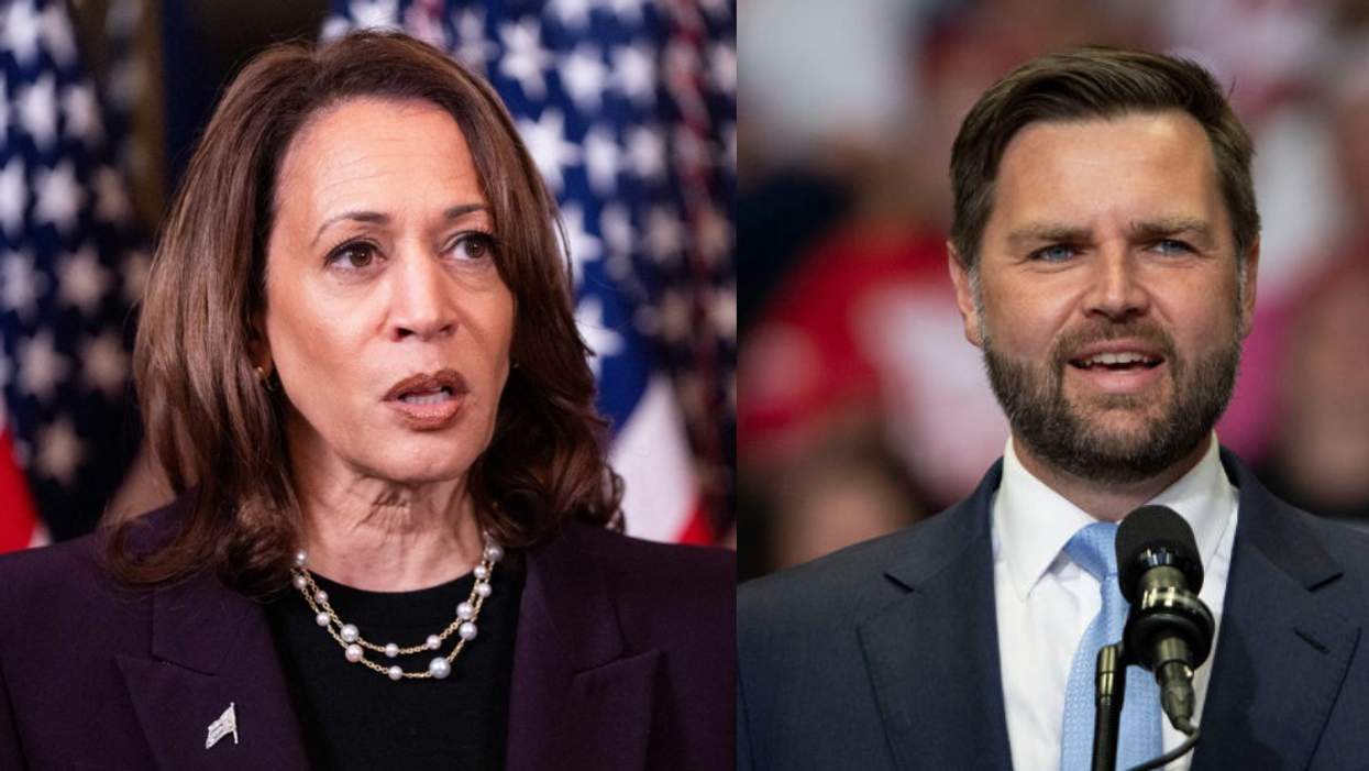 Kamala Harris; J.D. Vance
