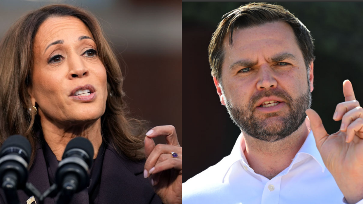 Kamala Harris; J.D. Vance