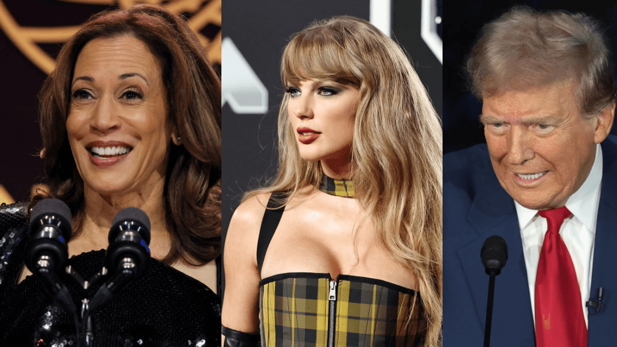 Kamala Harris; Taylor Swift; Donald Trump
