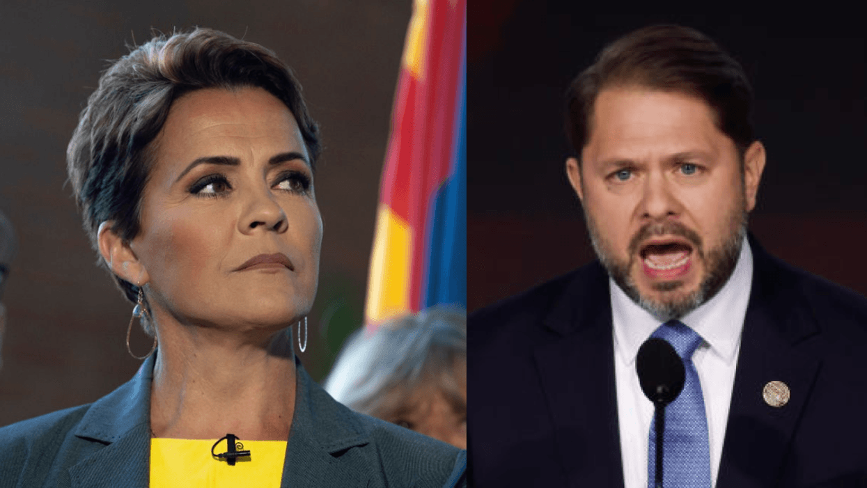 Kari Lake; Ruben Gallego