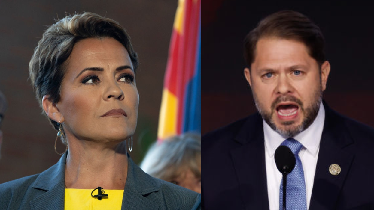 Kari Lake; Ruben Gallego