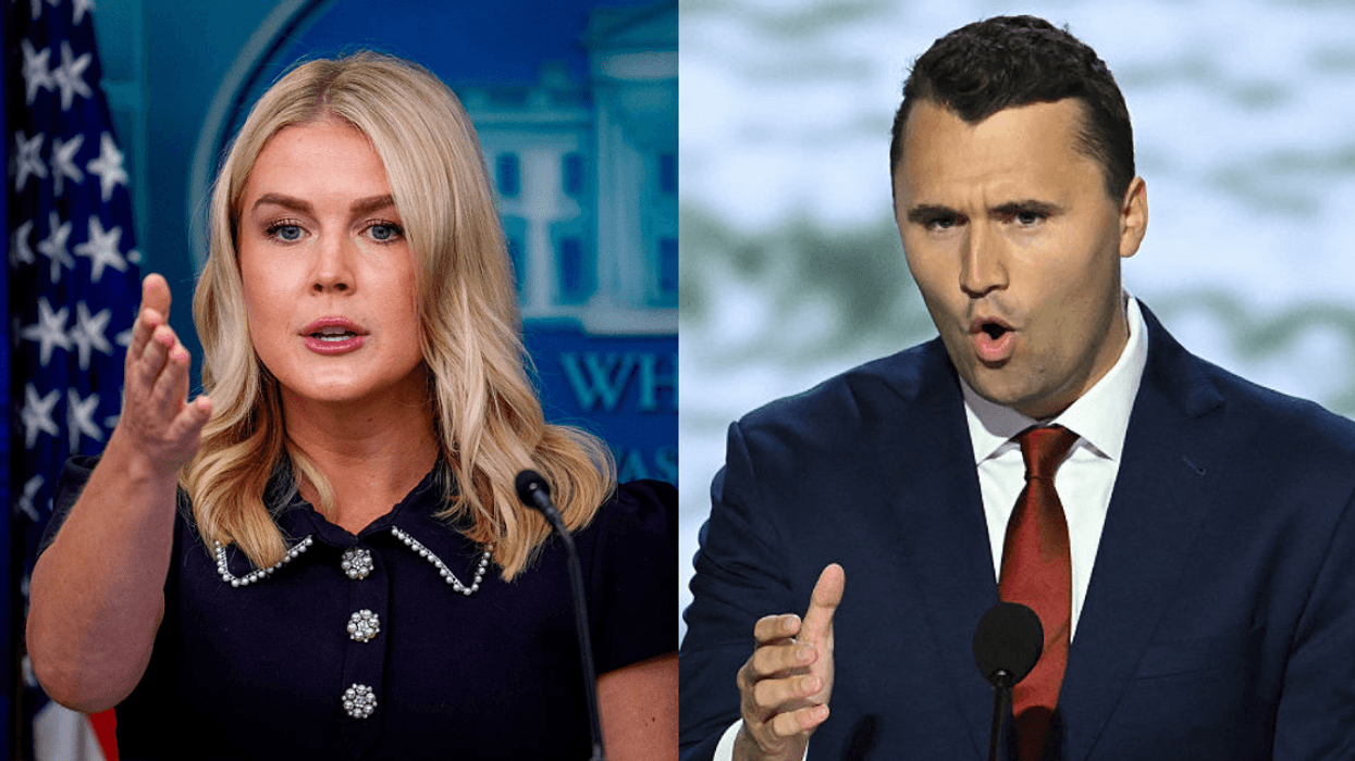 Karoline Leavitt; Charlie Kirk