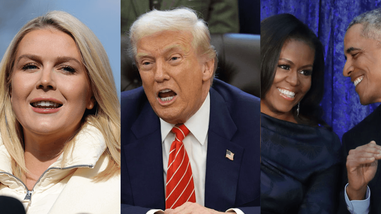 Karoline Leavitt; Donald Trump; Michelle and Barack Obama