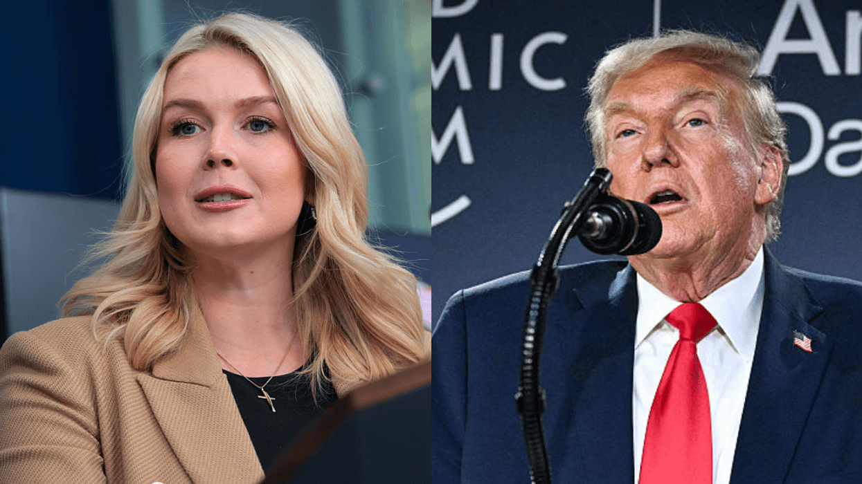 Karoline Leavitt; Donald Trump