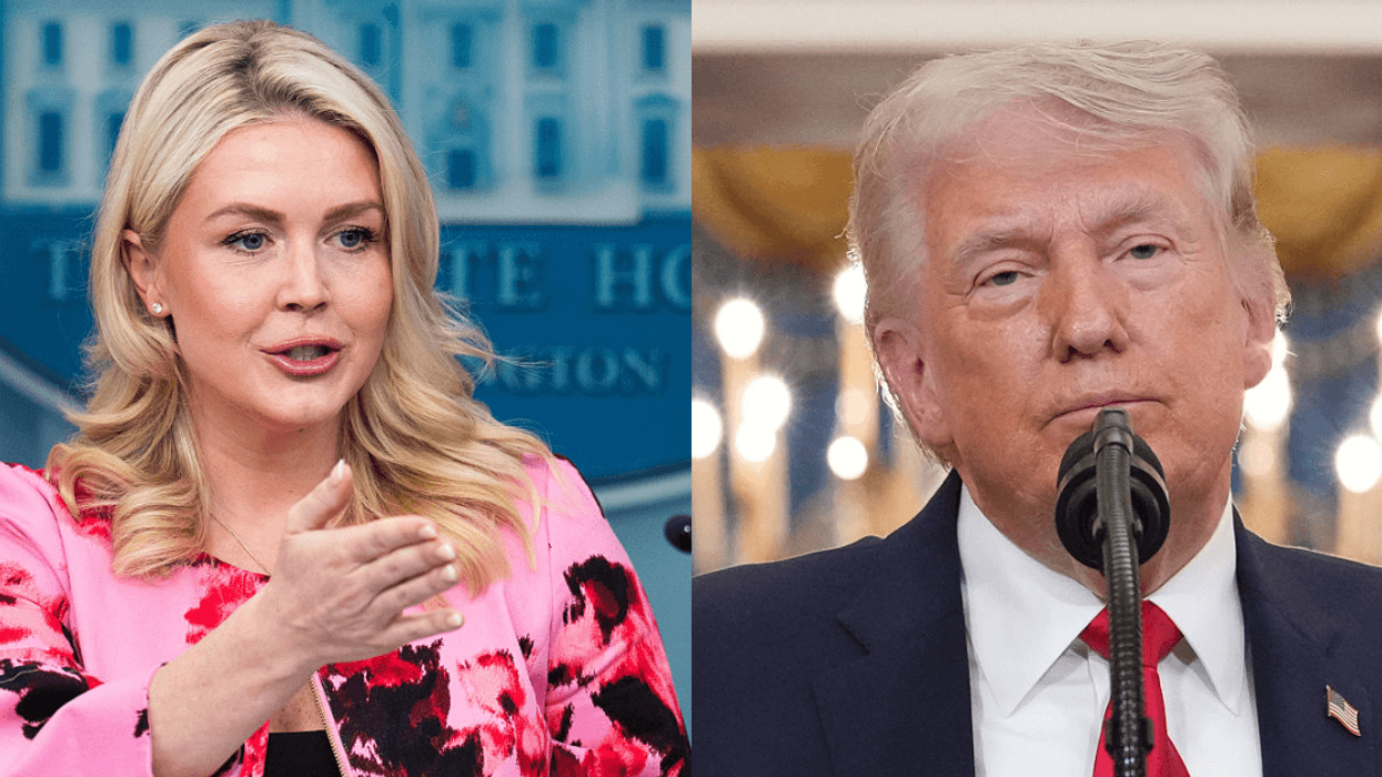 Karoline Leavitt; Donald Trump