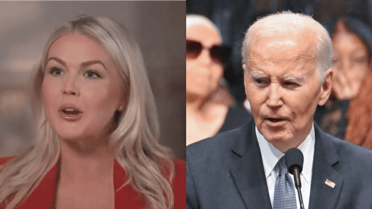 Karoline Leavitt; Joe Biden