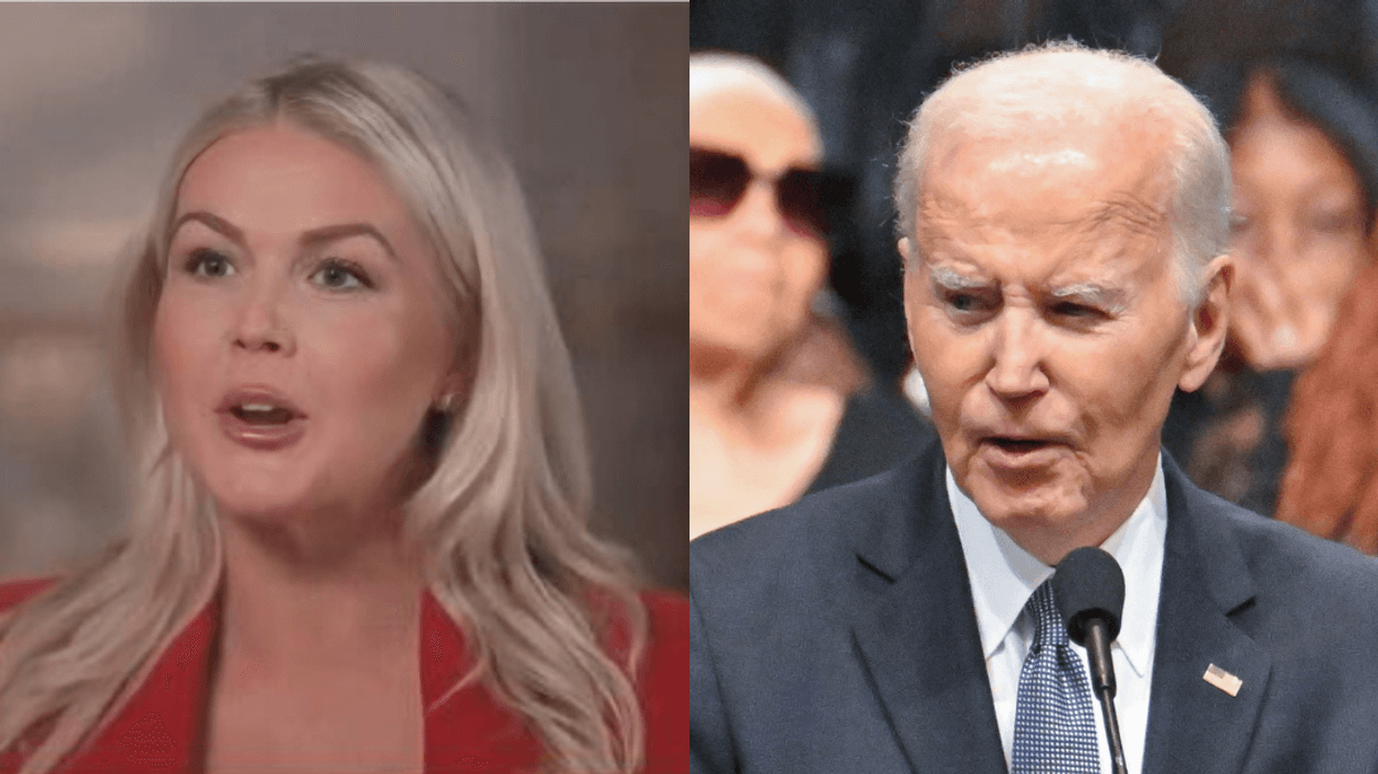 Karoline Leavitt; Joe Biden