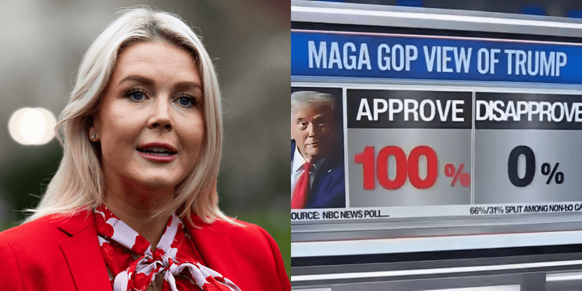 Karoline Leavitt Shares Poll Finding Trump Has 100% Approval From MAGA—And The Replies Are Pure Gold
