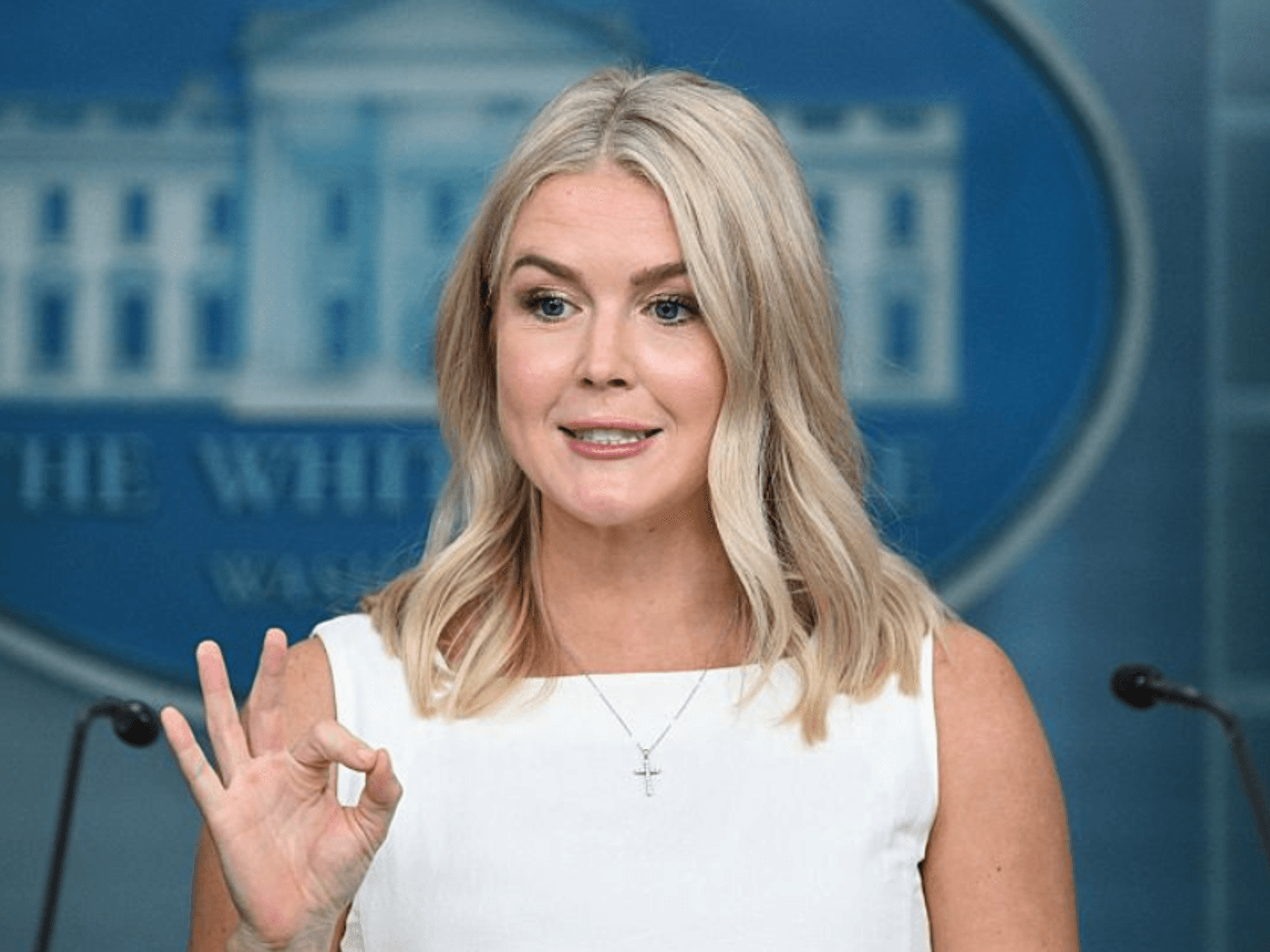 Leavitt Claims Trump 'Most Transparent' President In History - Comic Sands Leavitt Claims Trump 'Most Transparent' President In History - Comic Sands