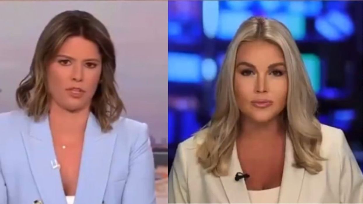 Kasie Hunt and Karoline Leavitt