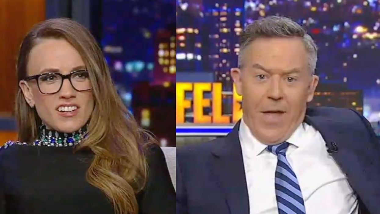 Kat Timpf; Greg Gutfeld