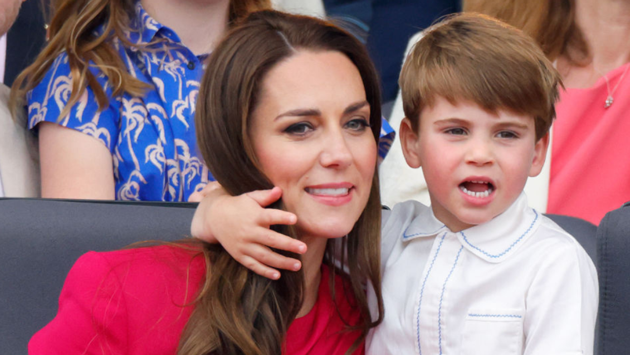Kate Middleton and Prince Louis