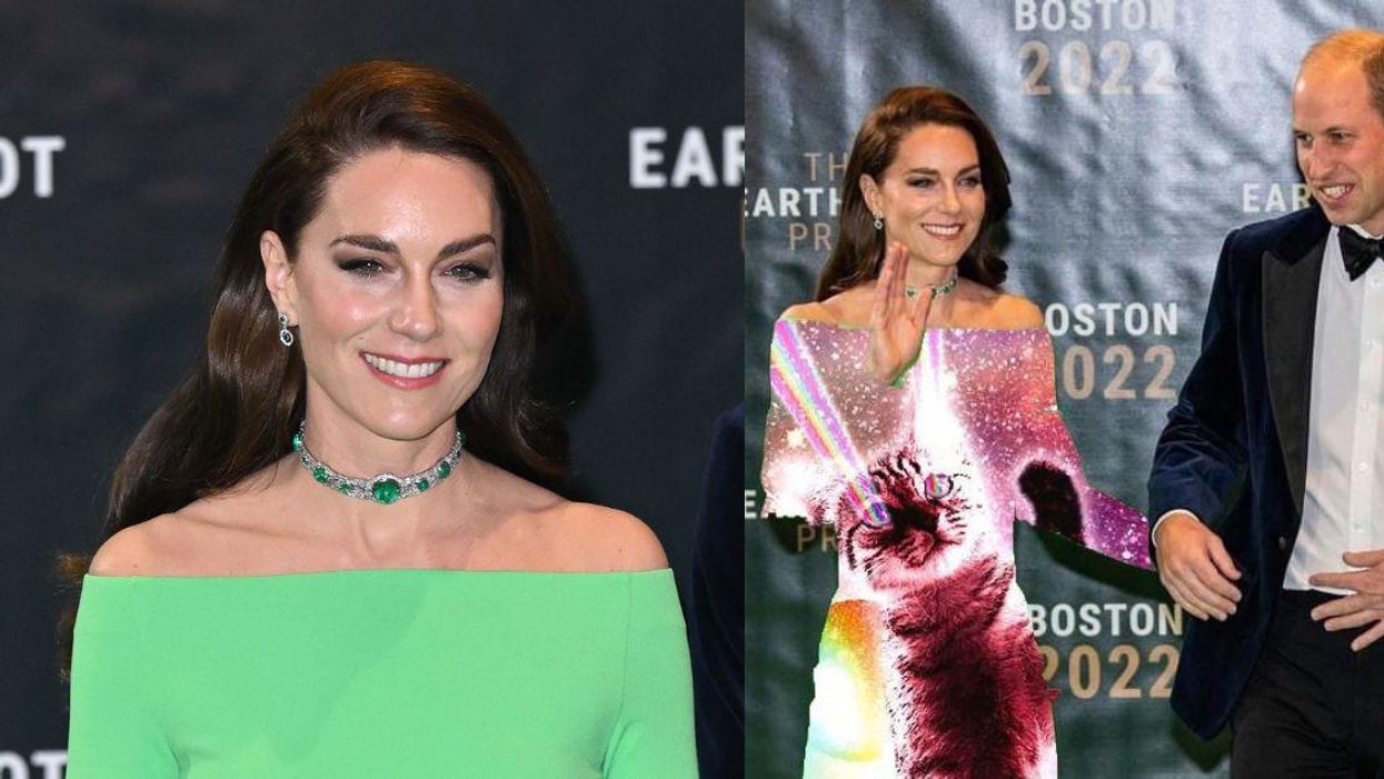 Kate Middleton's Green Dress Gets Hilariously Photoshopped: PHOTOS - Comic Sands Kate Middleton's Green Dress Gets Hilariously Photoshopped: PHOTOS - Comic Sands