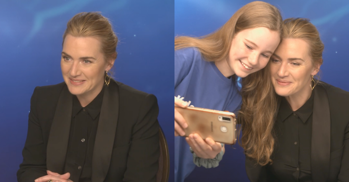 Kate Winslet; Interviewer Martha and Kate Winslet
