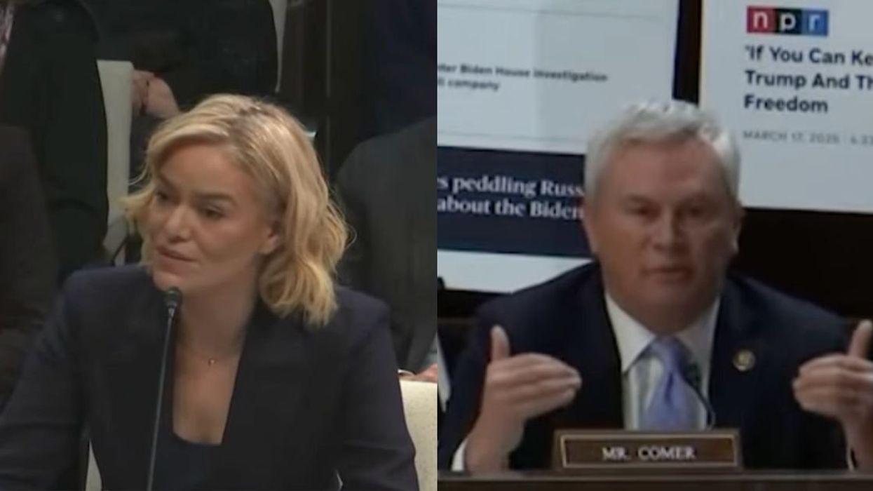 Katherine Maher; James Comer