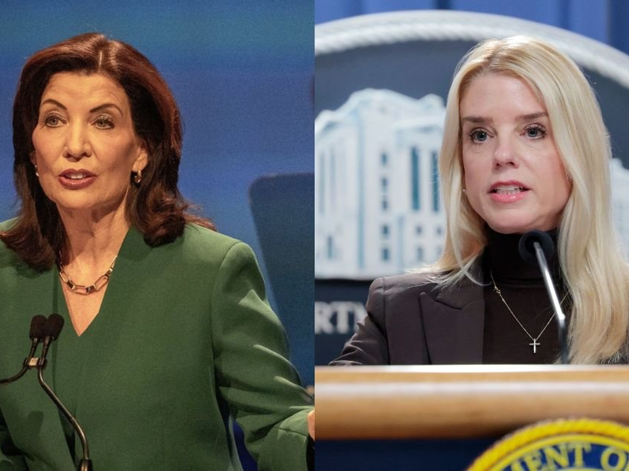 Hochul Calls Bondi Civil Suit Against NY 'Worthless' - Comic Sands